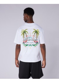 Mercier Palm Serve T-Shirt - White