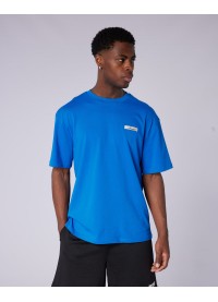 Mercier Script T-Shirt - Cobalt