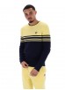 Fila Nate Crochet Knitted Sweatshirt - Popcorn Yellow