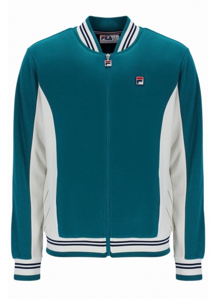 FILA SETTANTA BASEBALL TRACK JACKET - DEEP LAGOON