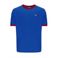 FILA MARCONI ESSENTIAL RINGER T-SHIRT - TURKISH SEA BLUE