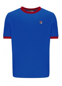 FILA MARCONI ESSENTIAL RINGER T-SHIRT - TURKISH SEA BLUE