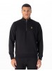 Luke 1977 Sydney 1000 1/4 Zip Sweatshirt - Black