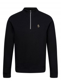 Luke 1977 Sydney 1000 1/4 Zip Sweatshirt - Black