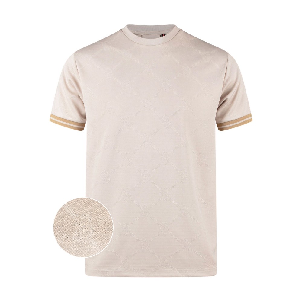 Luke 1977 Hyde Textured T-Shirt - Dark Ecru