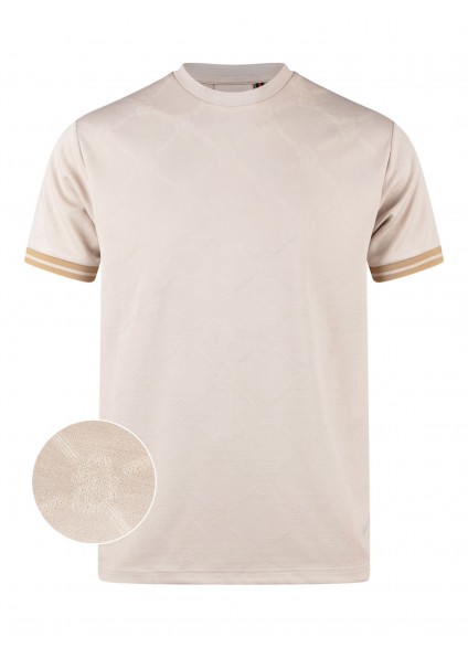 Luke 1977 Hyde Textured T-Shirt - Dark Ecru