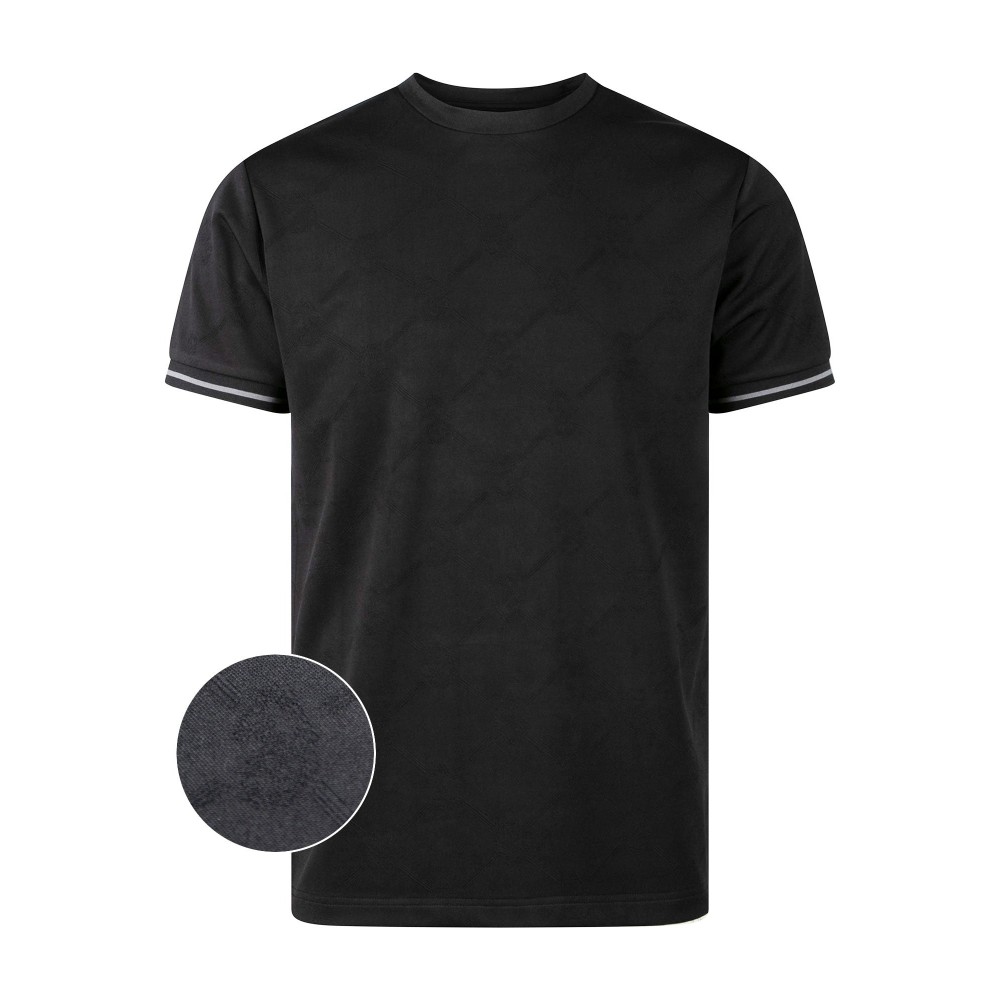 Luke 1977 Hyde Textured T-Shirt - Black