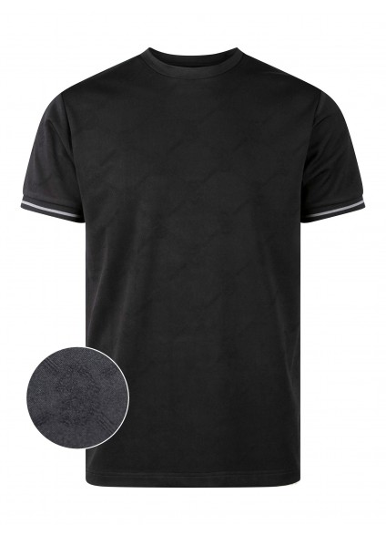Luke 1977 Hyde Textured T-Shirt - Black