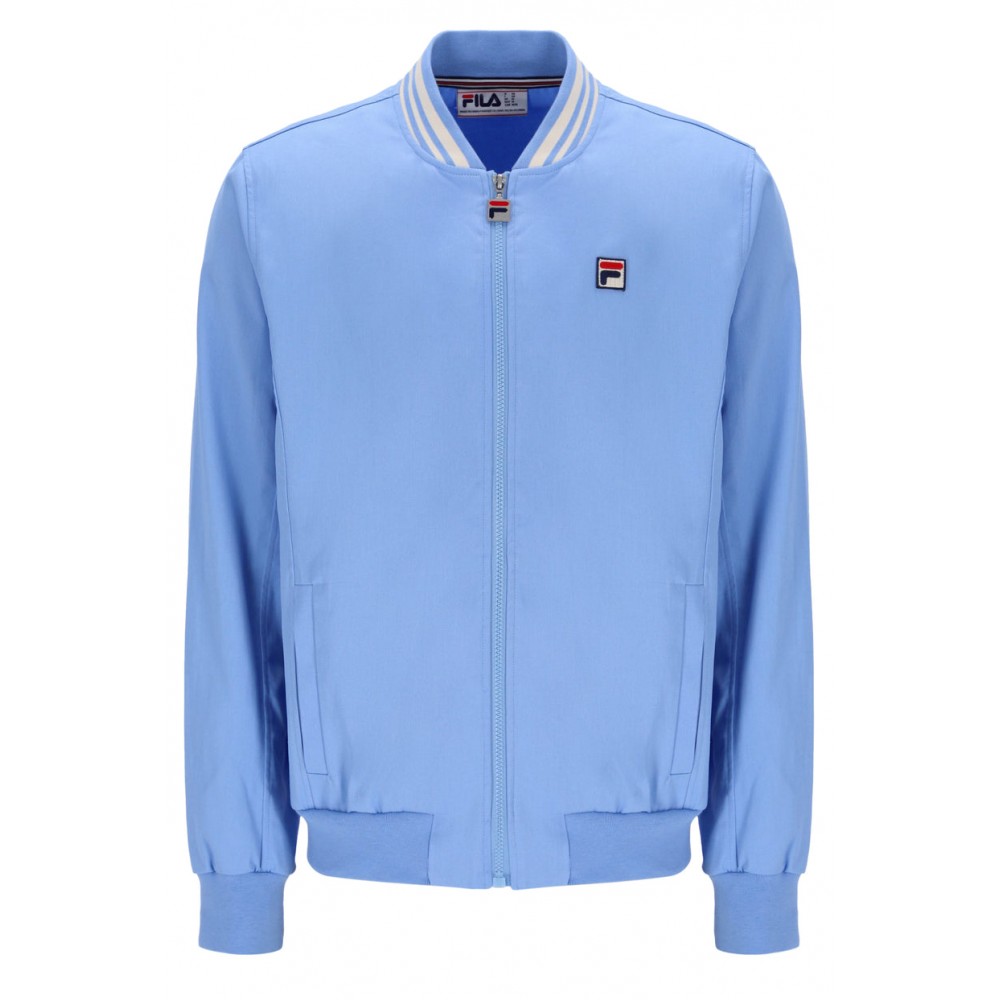 FILA STEFANO ARCHIVE INFLUENCE TWILL JACKET - VISTA BLUE